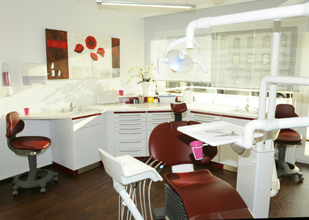 Zahnarzt-Praxis Behandlungsraum